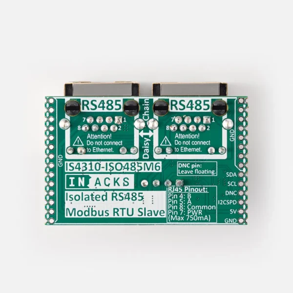 Isolated RS485 Modbus RTU Slave Module: IS4310-ISO485M6 - Image 4