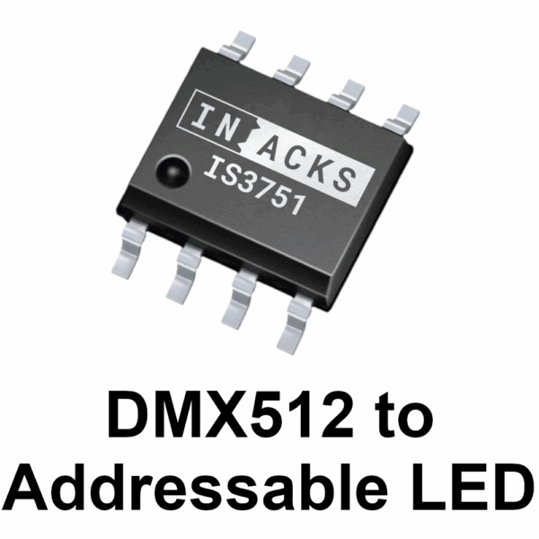 DMX to Addressable LED Controller Chip – IS3751
