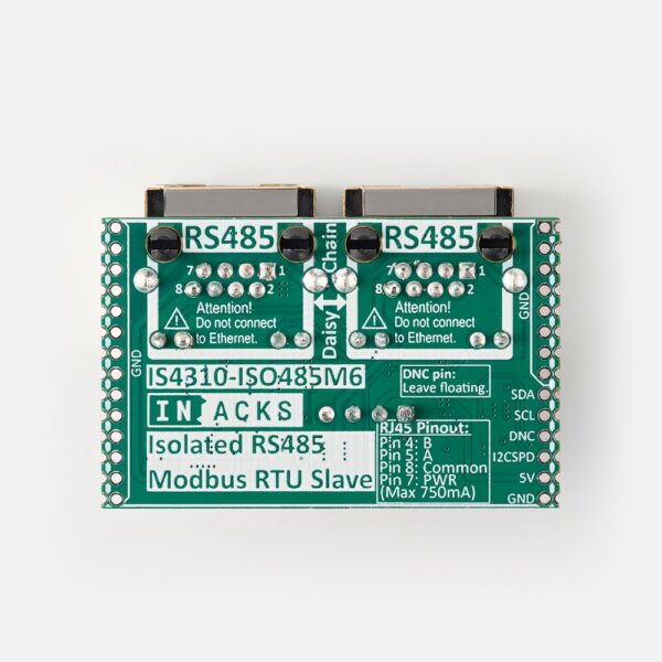 Isolated RS485 Modbus RTU Slave Module: IS4310-ISO485M6 - Image 4